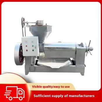 2025 New Commercial Fully Automatic Press Large-scale Workshop Mobile Stall Peanut Soybean Rapeseed Oil Press Equipment