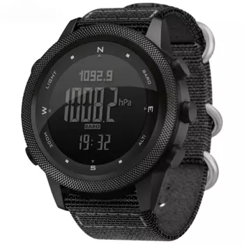 2025 New Men Digital Watch Military Army Sports Watches Waterproof 50M Altimeter Barometer Compass World Time Wristwatch Mens
