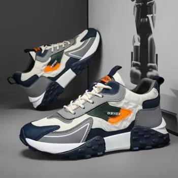 2025 New Men's Sneakers High Quality Fashion Men Running Shoes Thick Sole Designer Men's Outdoor Casual Shoes Zapatillas Hombre