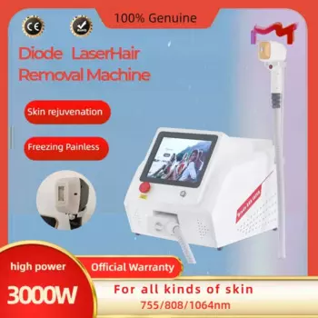 2025 New Painless Hair Remove Ice Platinum 3 Wavelength 808nm Diode Hair Removal Machine Alexandrit Epilator