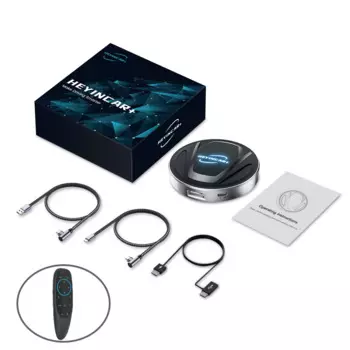 2025 Новый беспроводной адаптер HEYINCAR Android 13 Android Auto Carplay для Netflix Car Play для YouTube Ai Box SM6225 4G GPS