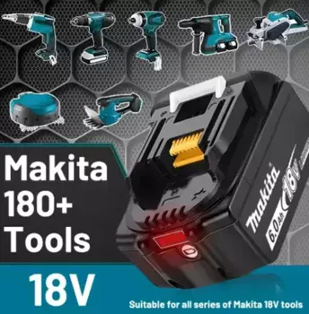 2025 Original/Genuine Makita 6Ah/5Ah/2Ah for Makita 18V Battery BL1860 BL1850B BL1850 BL1840 BL1830B Replacement Lithium Battery