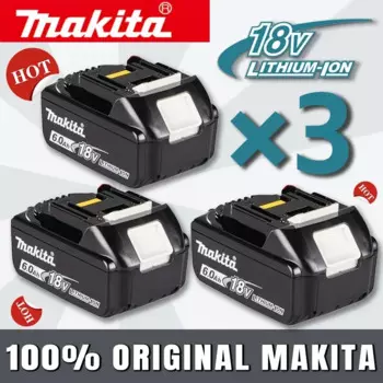 2025 Original/Genuine Makita 6Ah/5Ah/2Ah for Makita 18V Battery BL1860 BL1850B BL1850 BL1840 BL1830B Replacement Lithium Battery