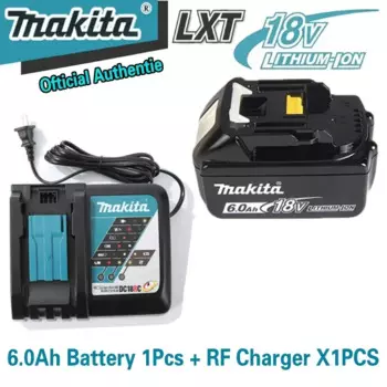 2025 Original/Genuine Makita 6Ah/5Ah/2Ah for Makita 18V Battery BL1860 BL1850B BL1850 BL1840 BL1830B Replacement Lithium Battery
