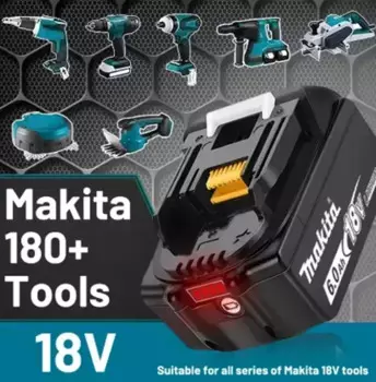 2025 Original/Genuine Makita 6Ah/5Ah/2Ah for Makita 18V Battery BL1860 BL1850B BL1850 BL1840 BL1830B Replacement Lithium Battery
