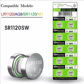 2025's Premier 1.55V AG8 (SR1120/391A/SR1120SW) Button Batteries for All - Around Electronic Applications