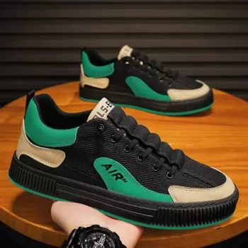 2025 Spring New Men's Shoe Designer Comfortable Shoes Breathable Sports Work Versatile Thick Sole Men's Shoes Кроссовки Мужские