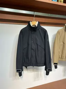 2025DIKU Мужская бутиковая осенне-зимняя новая деловая повседневная мужская куртка с капюшоном 48-56