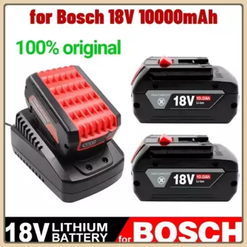 2025NewOriginal18V 10.0Ah Replacement Battery for Bosch 18V Professional System Cordless Tools BAT609 BAT618 GBA18V80 21700 Cell