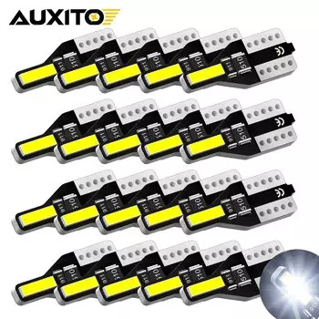 20/10/2 шт. светодиодные лампы W5W T10 для салона автомобиля для Peugeot 207 Mazda 2 3 6 CX5 CX3 Golf 4 5 6 7 Volkswagen Audi A3 8P A4 B6 B7