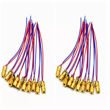 Elubor Мини красный лазерный модуль 1 мВт