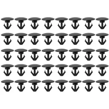 20/40 шт. зажимы для Nissan Qashqai X-Trail Dualis Rogue Sport резиновые уплотнения задней двери накладка уплотнитель фиксатор крепеж заклепка