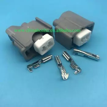 20/50/100 шт./лот, 2-контактный разъем топливной форсунки, гнездовой разъем Sumitomo, проволочный соединитель 6189-0611 90980-11875