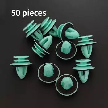 20/50 шт. для Mercedes Benz зажимы для отделки зеленая внутренняя дверная карта панель отделка заклепка крепеж W140 W163 S320 A 0079889978 6Y 0867260