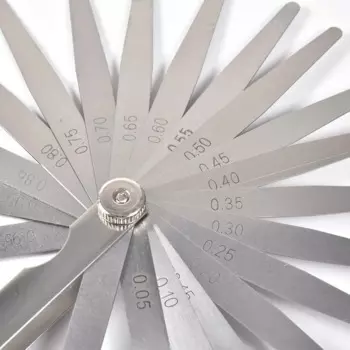 20 лезвий 0,05-1,00 мм метрический щуп для габаритных измерений