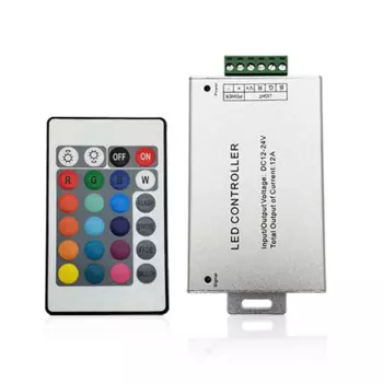 20 комплектов 24 клавиши RGB светодиодный 24 клавиши ИК пульт дистанционного управления SMD3528 5050 DC 12V Для RGB светодиодной ленты Контроллер освещения