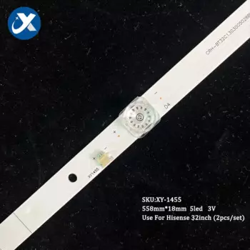 20 комплектов 32 дюйма 558 мм Светодиодная лента для подсветки Hisense 5led квадратный объектив 3 в JHD315V1H01 LB32128 32H4030F1 HZ32E35A 32H4000FM HZ32E350A