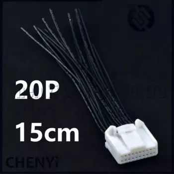 20-контактный автомобильный CD-плеер, разъем провода, аудио автомобиль, центральное управление, жгут проводов 1473750 -1 1473807 -1 для Toyota Nissan