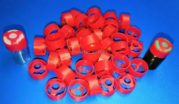 20 мм, 50 шт./лот! Цветные пластиковые колпачки, противовзломные пластиковые колпачки, пластиковые крышки, пластиковая верхняя часть для обжима стеклянных флаконов