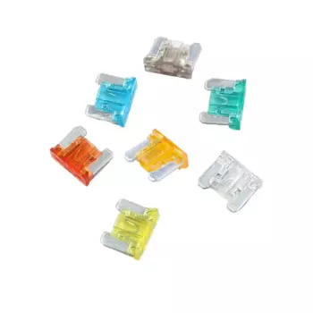 20 шт. 5A 7,5A 10A 15A 20A 25A 30A усилитель низкопрофильные мини-предохранители для автомобиля, грузовика, автомобильные предохранители, аксессуары, лезвие