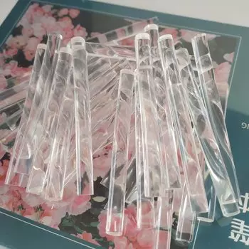 20 шт., 100% прозрачная термоклеевая палочка, материал для остатков 60-80 мм, 7 мм, используется для мини-клеевого пистолета, можно сделать сургучную печать