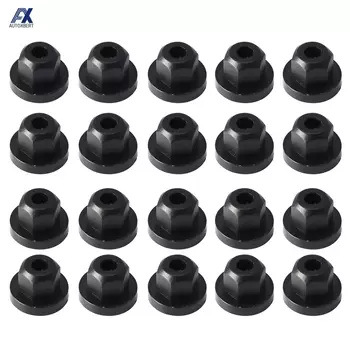 20 шт. 16131176747 автомобильный пластиковый фланцевый зажим для Mercedes Benz 0039900251 для BMW запасные части