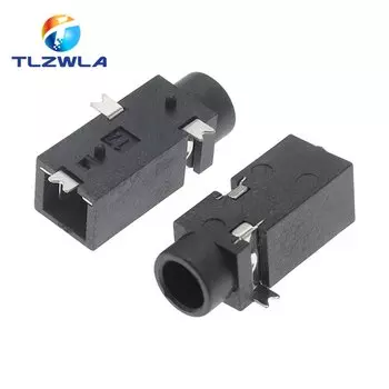 20 шт. 3,5 мм разъем для наушников PJ-326 GPS 3-контактный аудиоразъем разъема SMD аудиоразъем