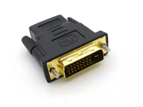 20 шт.-50 шт., двухсторонний разъем DVI 24 + 1 в HDMI-совместимый разъем DVI папа-HDMI мама 1080P для HDTV