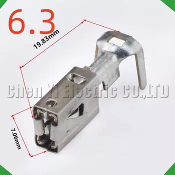 20 шт. 6,3 мм обжимные штифты для проводов «папа» или «мама» 927837 -1 1- 968050 -1 1241414 -1 Оболочка автомобильных разъемов Вилка жгута проводов