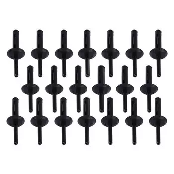 20 шт., 6 мм, накладка на колесную арку автомобиля, фиксаторы, глухая заклепка, подходит для BMW E70 X5 E71 X6 07142151750