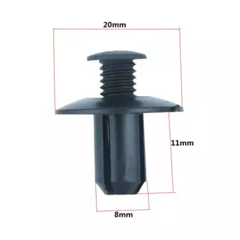 20 шт. 8 мм Автомобильные пластиковые крепежные болты для toyota auris reno megane 2 focus 2 fabia kia sportage 3 grand vitara kia rio 2018
