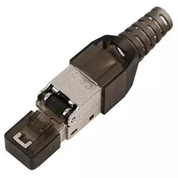 20 шт. экранированный разъем RJ45 Cat 7 без инструментов, разъем Cat7/разъем Cat7, модульные разъемы