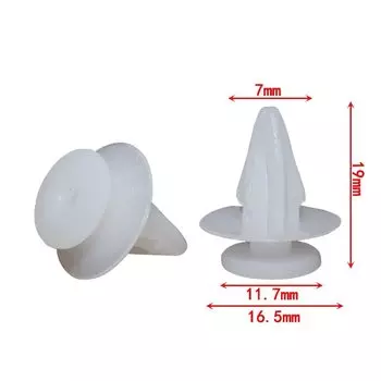 20 шт Автомобильные боковые юбки колеса арочные пластиковые крепежные зажимы для Mitsubishi Lancer Outlander Pajero ASX leopшен Zinger V31 V32 V33