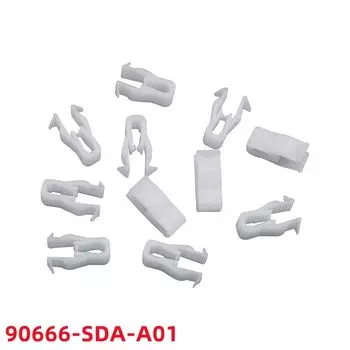 20 шт., автомобильные пластиковые заклепки, крепежные зажимы, автомобильные фиксаторы, заклепки 90666-SDA-A01 H04