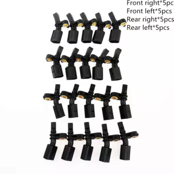 20 шт., Автомобильный датчик скорости колес из АБС-пластика, левый, правый, передний, задний, для Audi A2 TT Q2 VW Polo 6R WHT003860 WHT 003 861 WHT 003 862 WHT003863