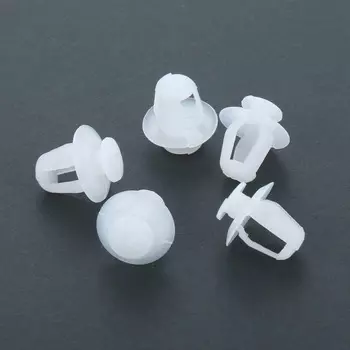 20 шт. белая дверная балка для автомобиля, наружная отделка, не натирает фиксированную пряжку, зажим для Citroen Picasso, молдинг для двери Сены, бумпанды, планки