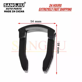 20 шт. черные пластиковые зажимы для топливных линий, совместимые с Buick Ford