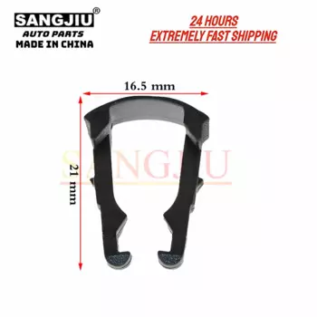 20 шт. черные пластиковые зажимы для топливопровода, совместимые с Buick Ford