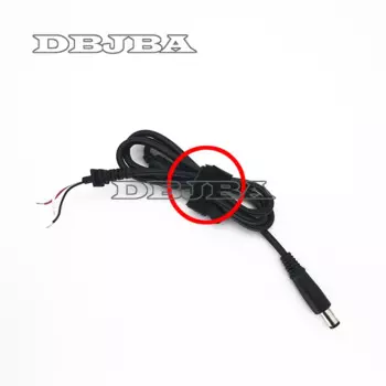 20 шт. DC 7,4 x 5,0 7,4*5,0 мм разъем питания со шнуром/кабелем для DELL для ноутбука HP адаптер 90 Вт 65 Вт зарядное устройство