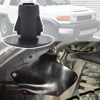 20 шт. для Toyota FJ Cruiser XJ10 2007 2008-2014, автомобильные брызговики, штифты для защиты, винты, фиксаторы фартука, заклепки, аксессуары