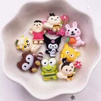 20 шт., фигурки из канифоли Diy Super Paradise