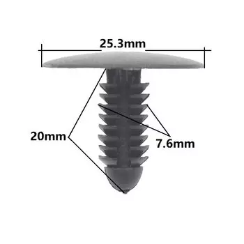 20 шт., фиксатор крышки капота автомобильного двигателя, заклепка для Buick, хлопковые крепления с фиксированной крышей, зажимы