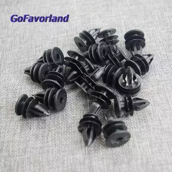 20 шт., фиксаторы панели дверной отделки, зажим для бампера 11519032 для Chevrolet Malibu, Buick, lufour и рай, Cadillac DTS Escalade & SPX