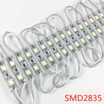 20 шт., Холодный белый светодиодный модуль 2835 SMD, водонепроницаемый IP65, ledbluebell