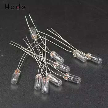 20 шт. Ультра-яркие вольфрамовые лампы накаливания EDIY 12В 3мм