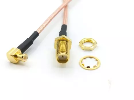 20 шт. кабель RG316 SMA «мама» - MCX «папа» ZHTCRJ