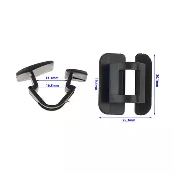 20 шт., клипсы для изоляции капота двигателя для Volvo 9182822