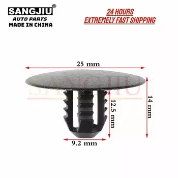 20 шт. клипсы для изоляции капота совместимы с Ford Focus Puma Escord Monteo Contour мистический VW Audi Skoda