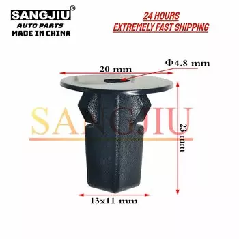 20 шт., клипсы для крыльев TOYOTA RAV4 MR2 Prious SCION Sienna Solara 90189-06157