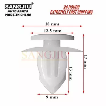 20 шт., клипсы-манжеты для Toyota Daihatsu Celica 90467-10162